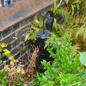 Pump in St Benets churchyard